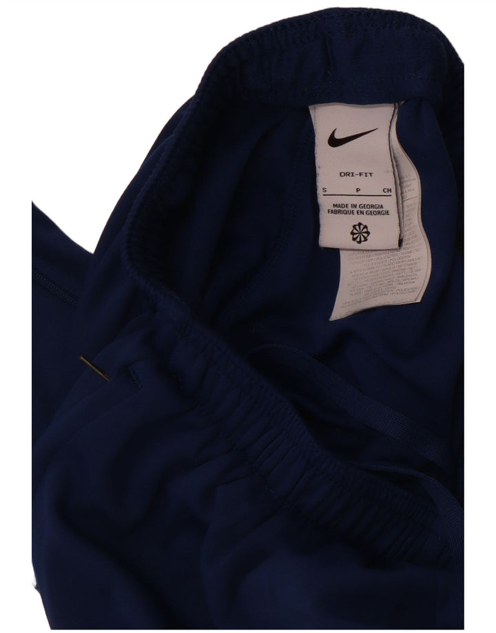 NIKE Hombre Dri Fit Chándal Pantalones Pequeños Poliéster Azul