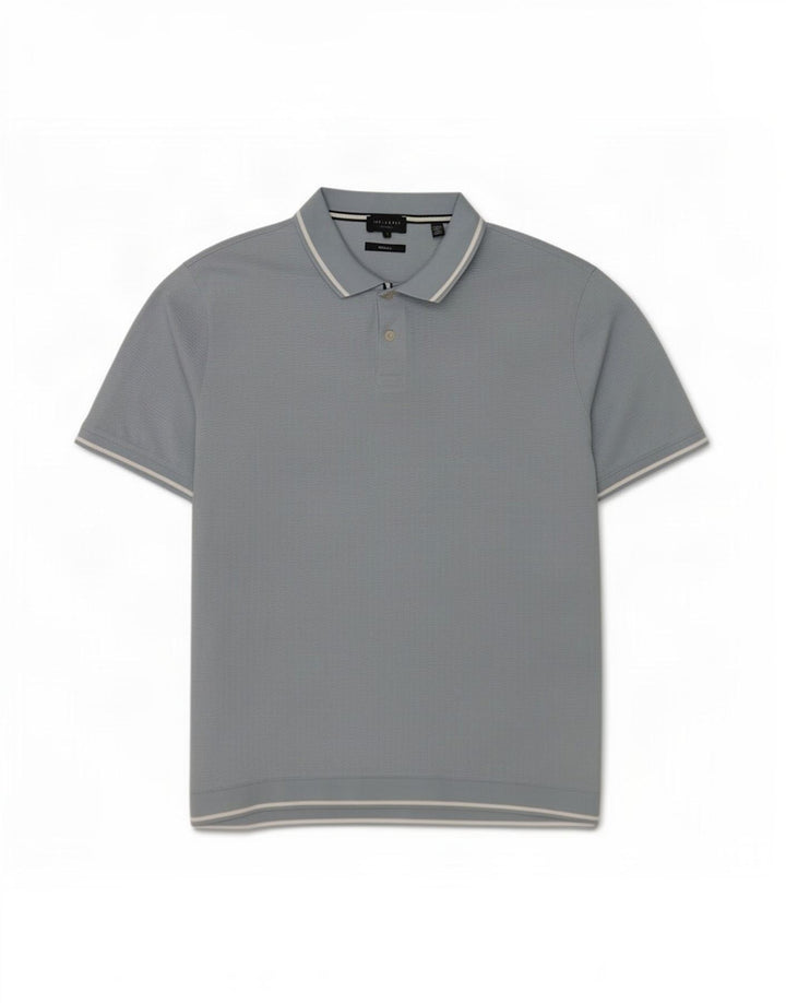Ted Baker Polo regular para hombre Talla 5 XL Algodón azul