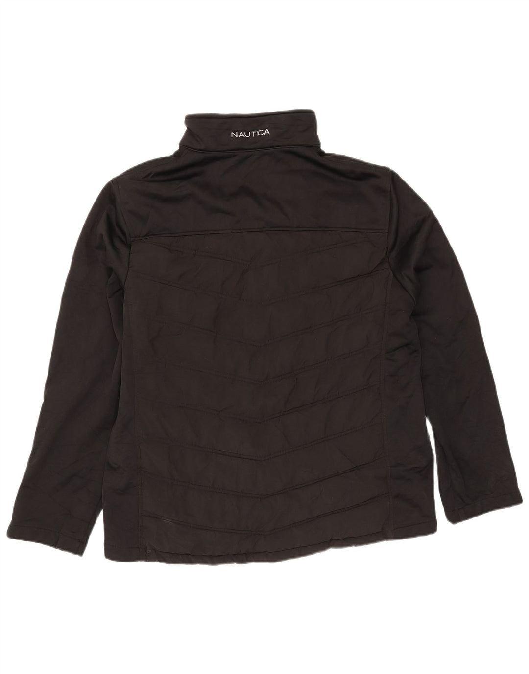 Nautica Chaqueta acolchada para hombre UK 40 Large Poliéster negro