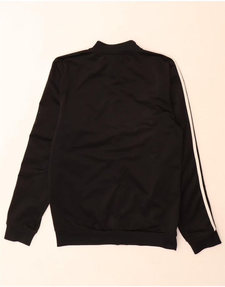 Adidas Hombre Chándal Top Chaqueta Pequeña Poliéster Negro