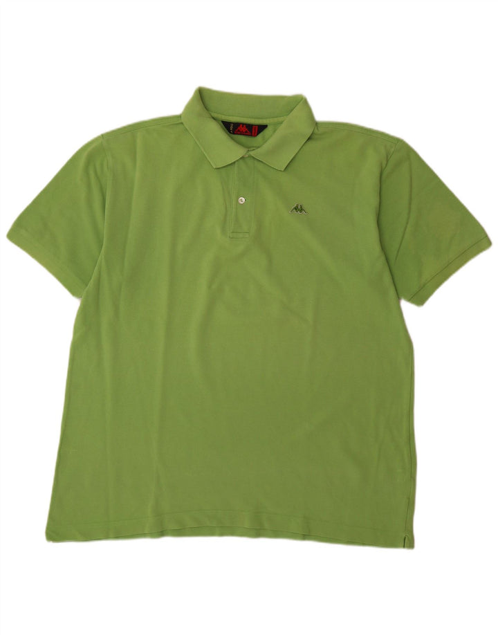 KAPPA Polo Hombre 2XL Algodón Verde