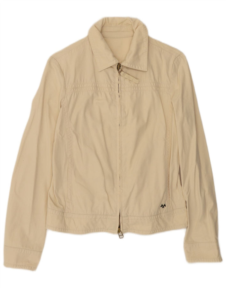 Burberry Chaqueta Bomber para Mujer Reino Unido 14 Algodón Beige Medio