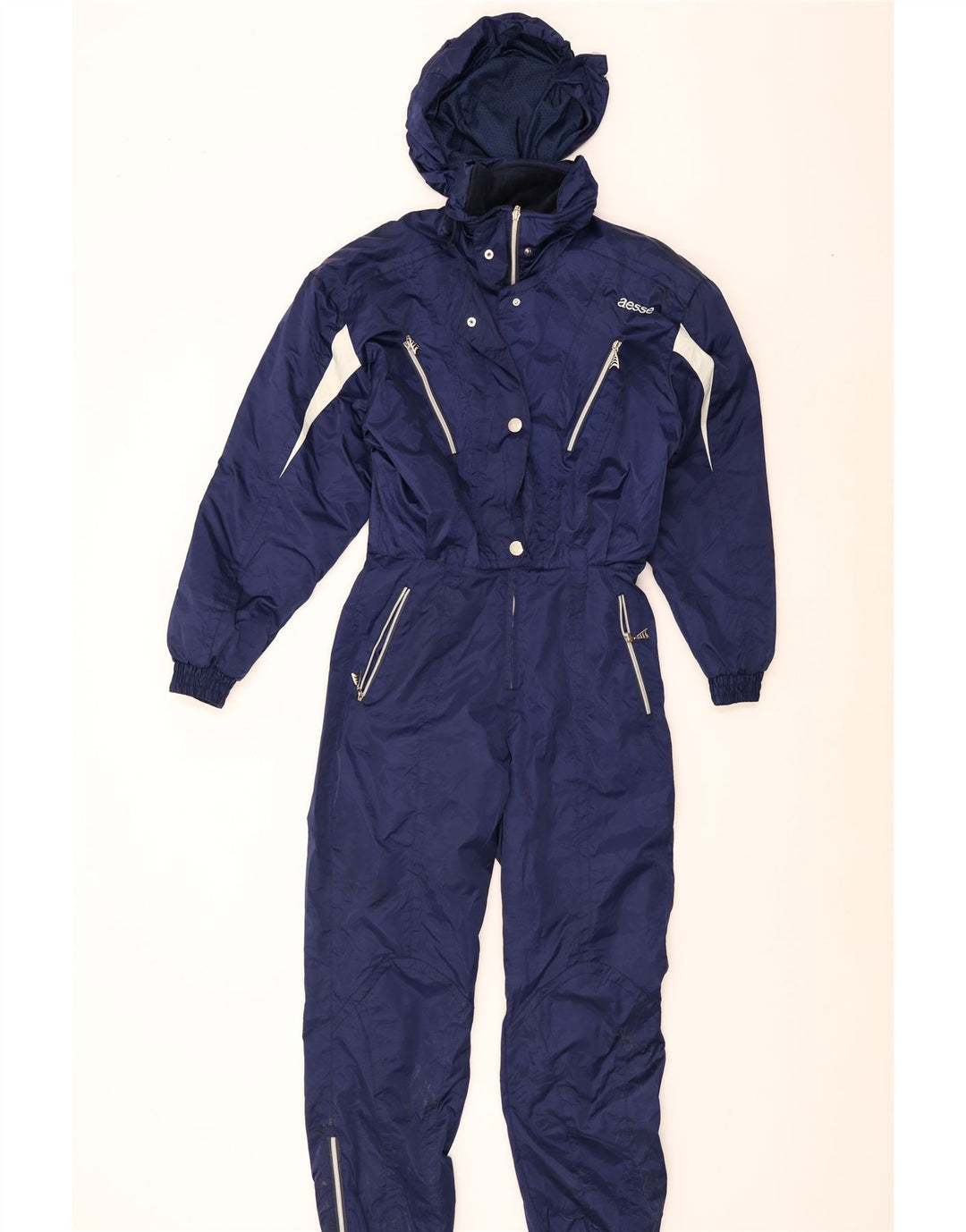 Chándal completo para mujer Aesse EU 46 XL Azul marino Colorblock