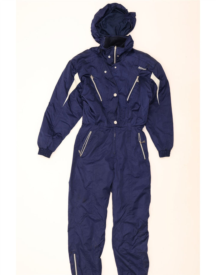 Chándal completo para mujer Aesse EU 46 XL Azul marino Colorblock