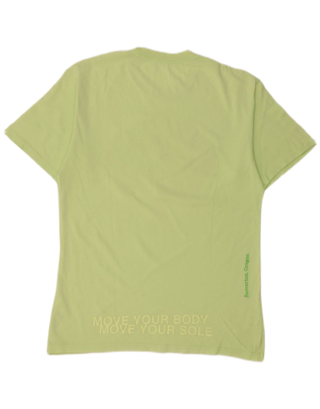 Nike - Camiseta gráfica para hombre, talla pequeña, algodón verde