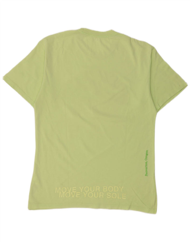 Nike - Camiseta gráfica para hombre, talla pequeña, algodón verde