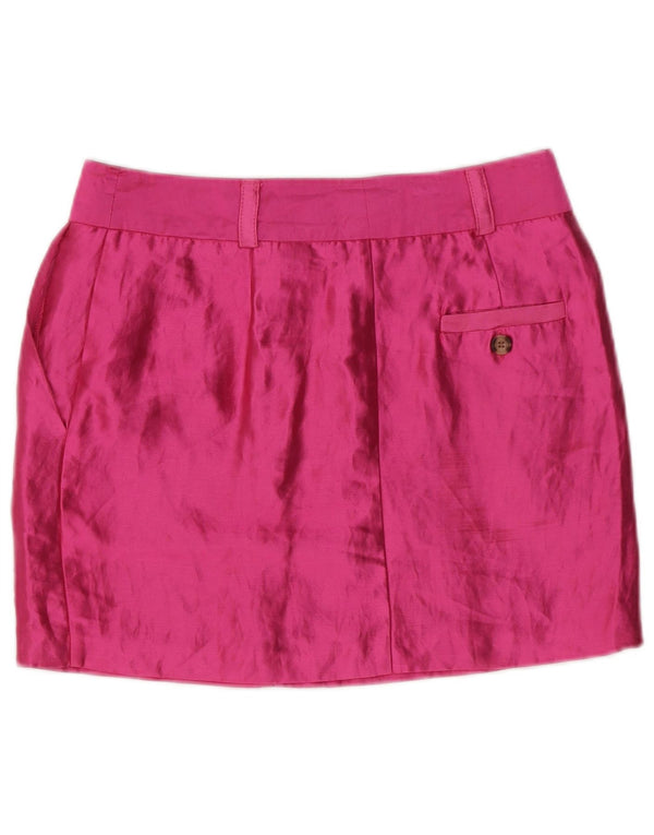 Topshop Minifalda para mujer UK 10 Small W30 Rosa