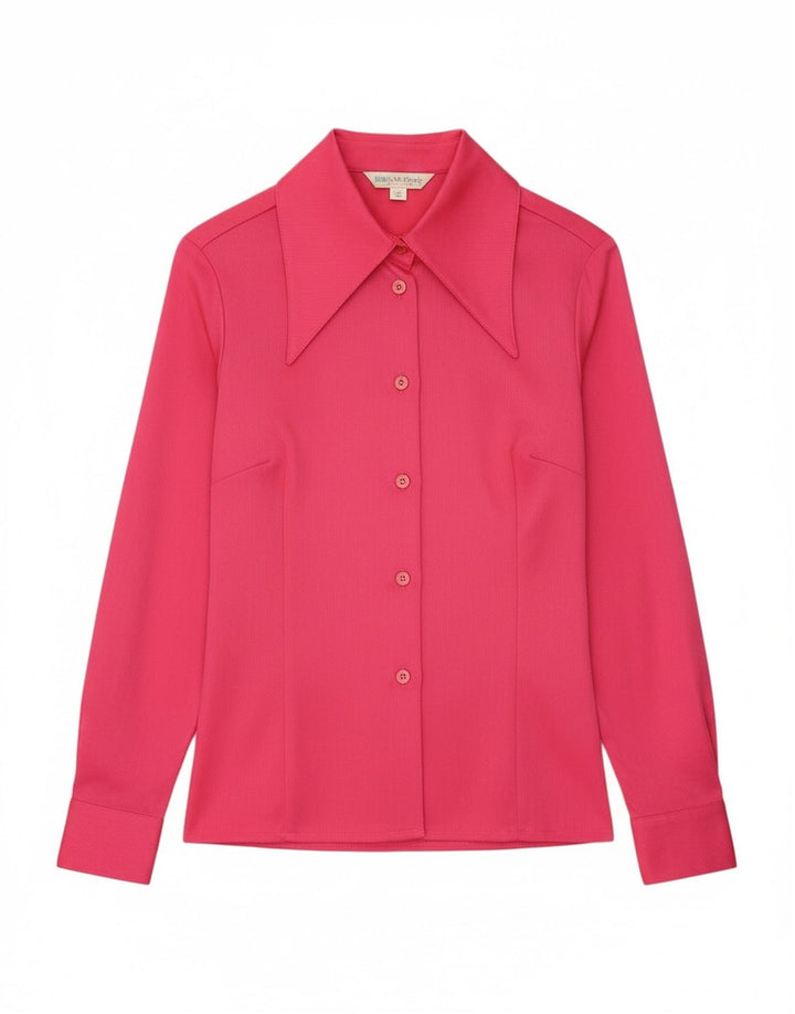 Blusa camisera para mujer Diolen Loft IT 42 Poliéster rosa medio