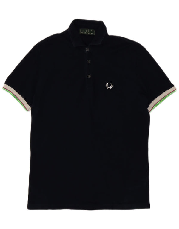 Polo Fred Perry Hombre Pequeño Algodón Azul Marino