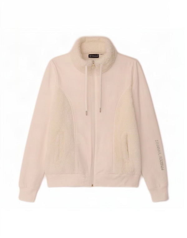 Freddy Chaqueta de Chándal Extragrande con Estampado para Mujer UK 10 Small White