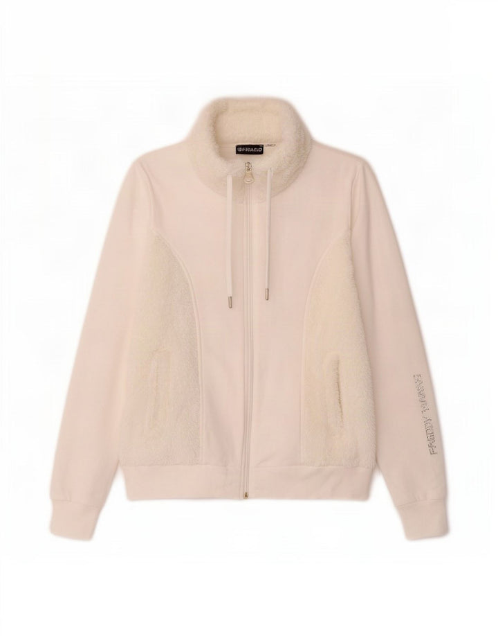 Freddy Chaqueta de Chándal Extragrande con Estampado para Mujer UK 10 Small White