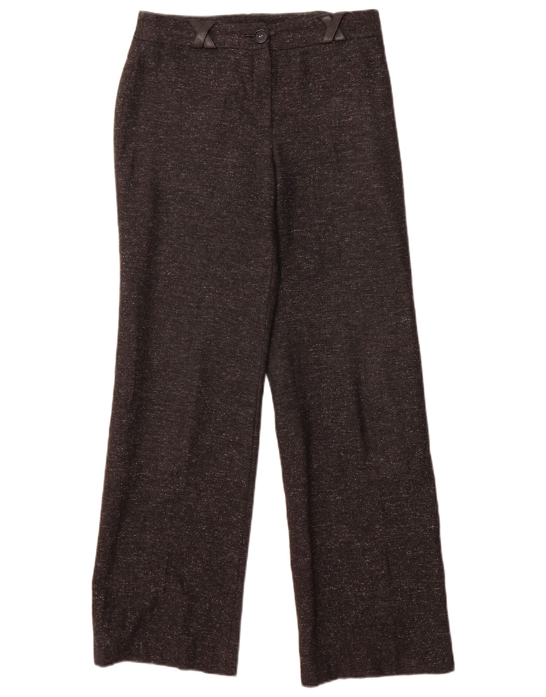 Jaeger Pantalones Casuales De Pierna Ancha Para Mujer W30 L31 Gris Moteado