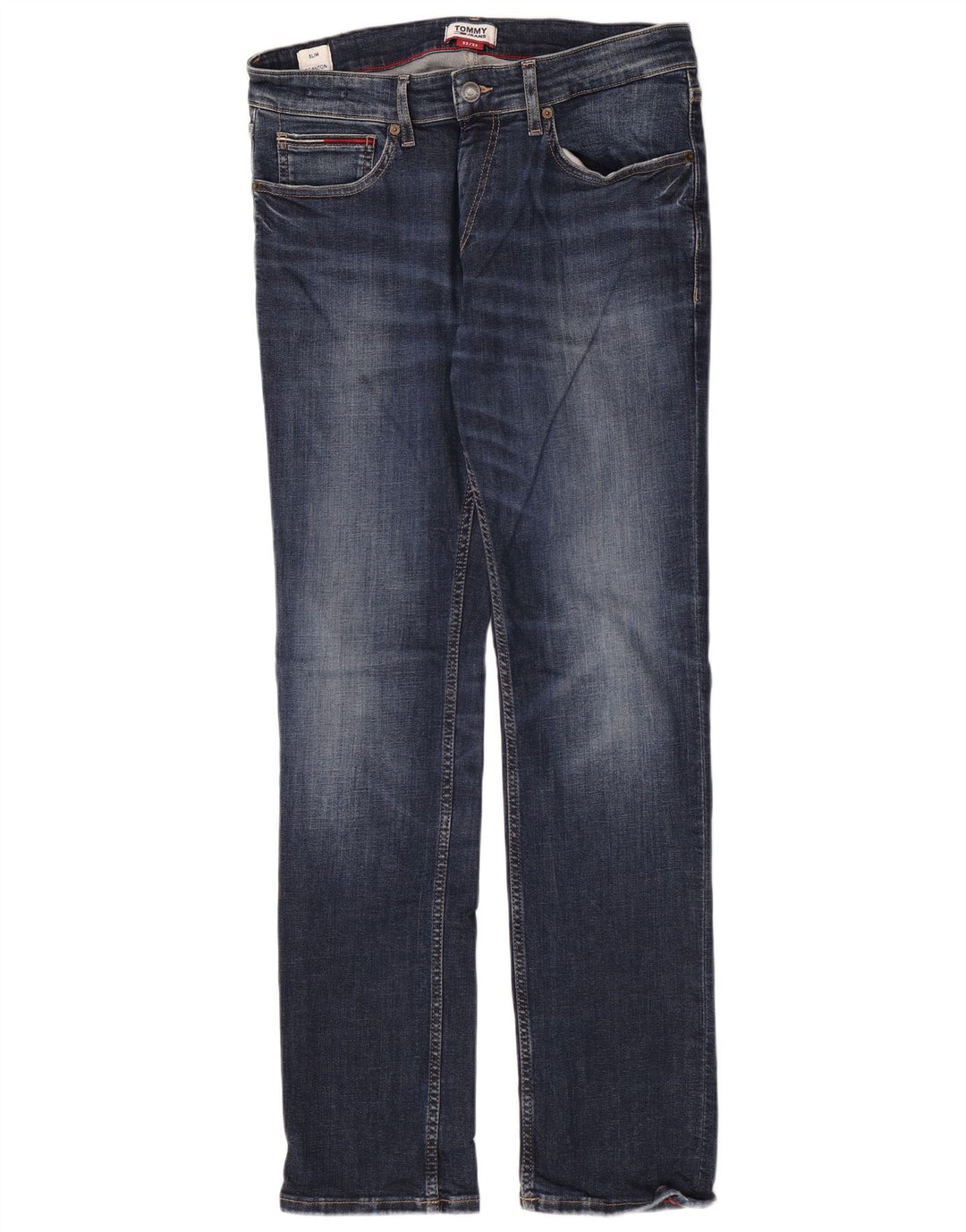 Tommy Hilfiger Vaqueros ajustados para hombre W32 L32 Algodón azul