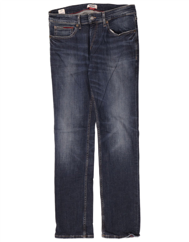 Tommy Hilfiger Vaqueros ajustados para hombre W32 L32 Algodón azul