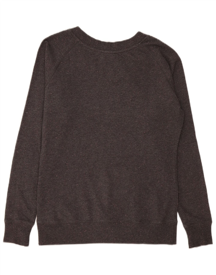 Animal Mujer Sudadera Jumper Reino Unido 10 Pequeño Gris Moteado