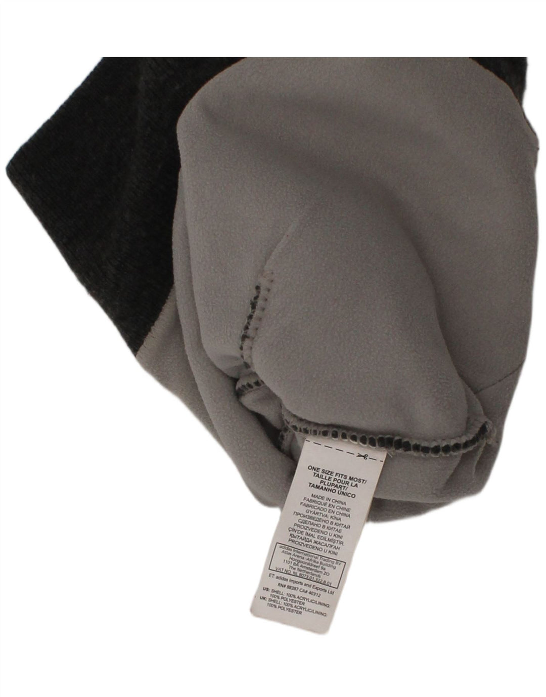 Adidas Gorro Gorro Hombre Talla Única Gris Poliéster Deportes