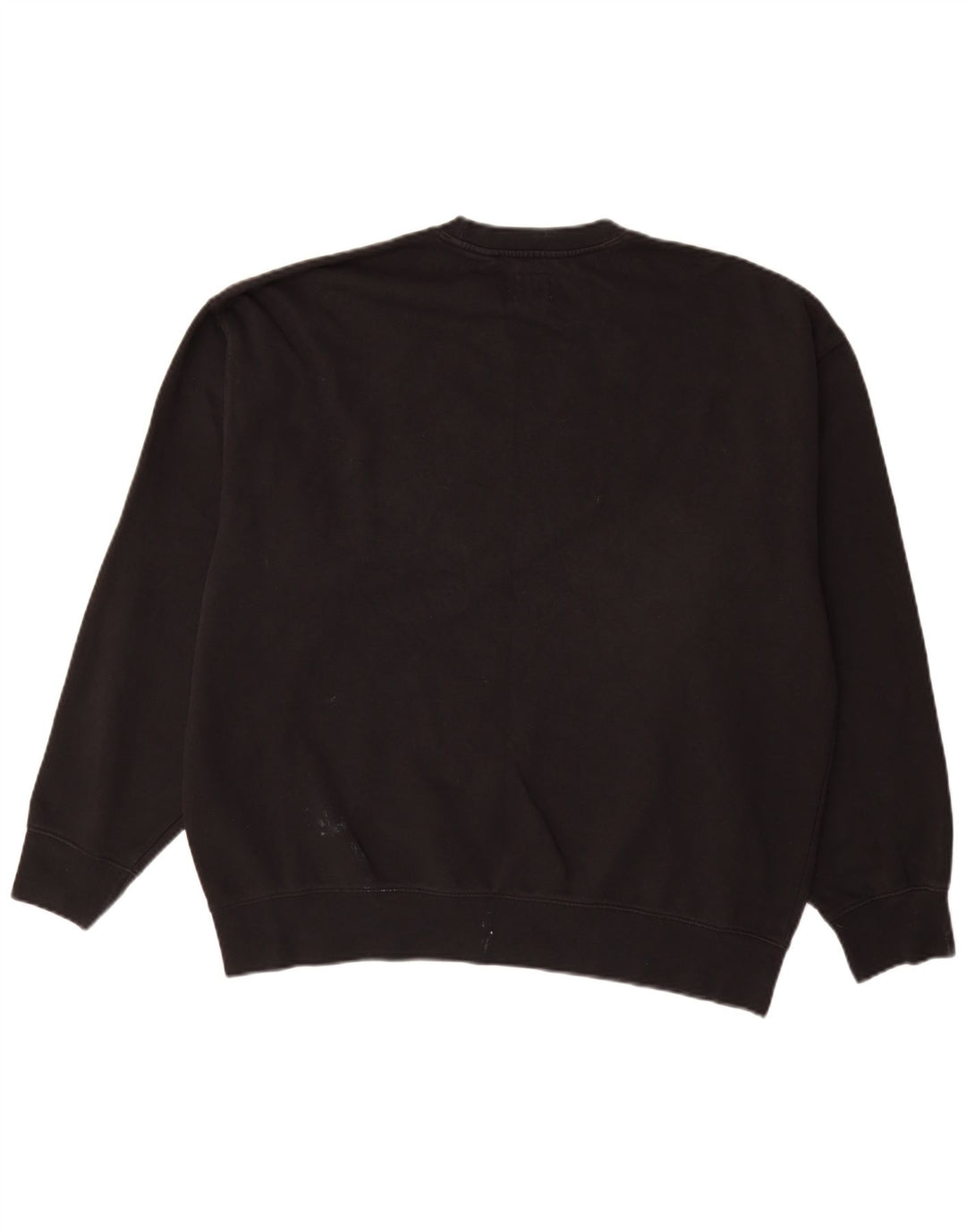 LEVI'S Hombre Relaxed Graphic Sudadera Jumper Grande Algodón Negro