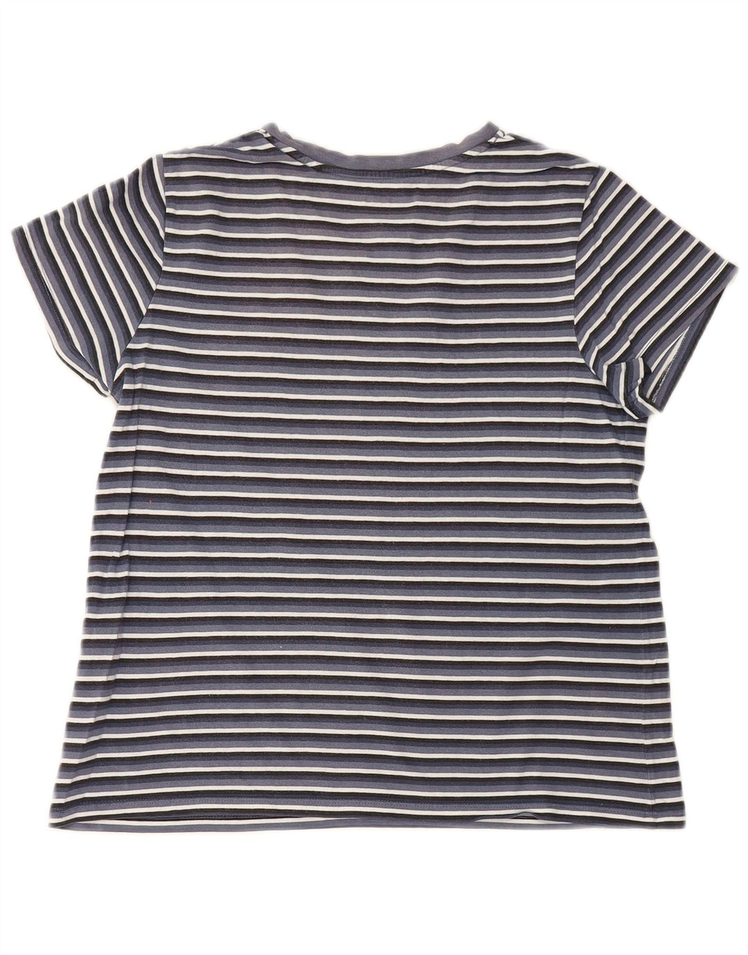 Levi's Camiseta para mujer Top UK 12 Medium Azul marino a rayas