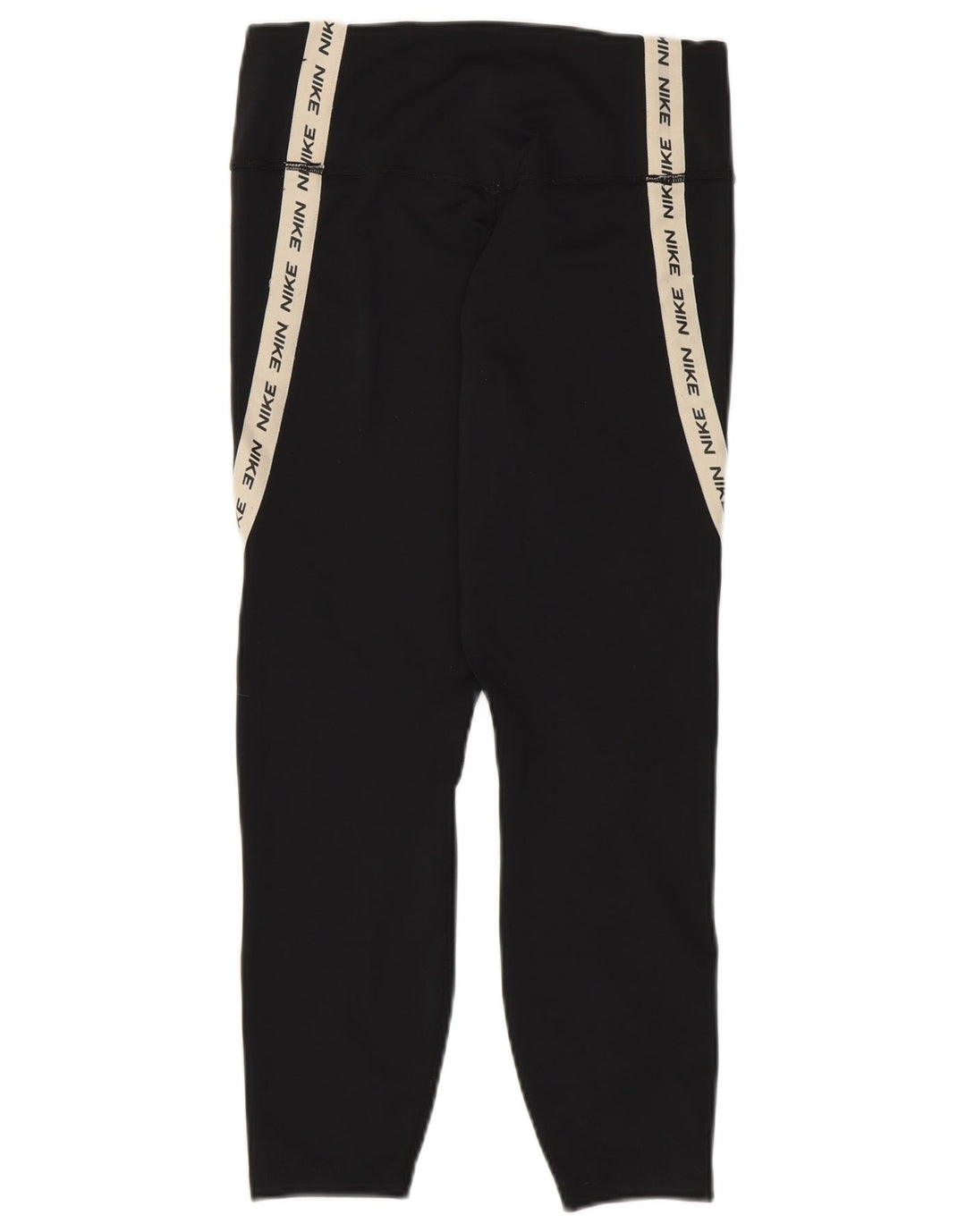 NIKE Leggings capri gráficos Dri Fit para mujer, talla M, color negro