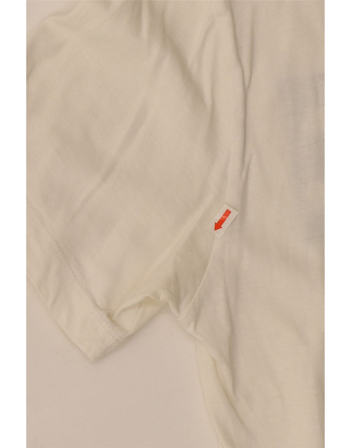 Nike - Camiseta gráfica para hombre, talla pequeña, algodón blanco