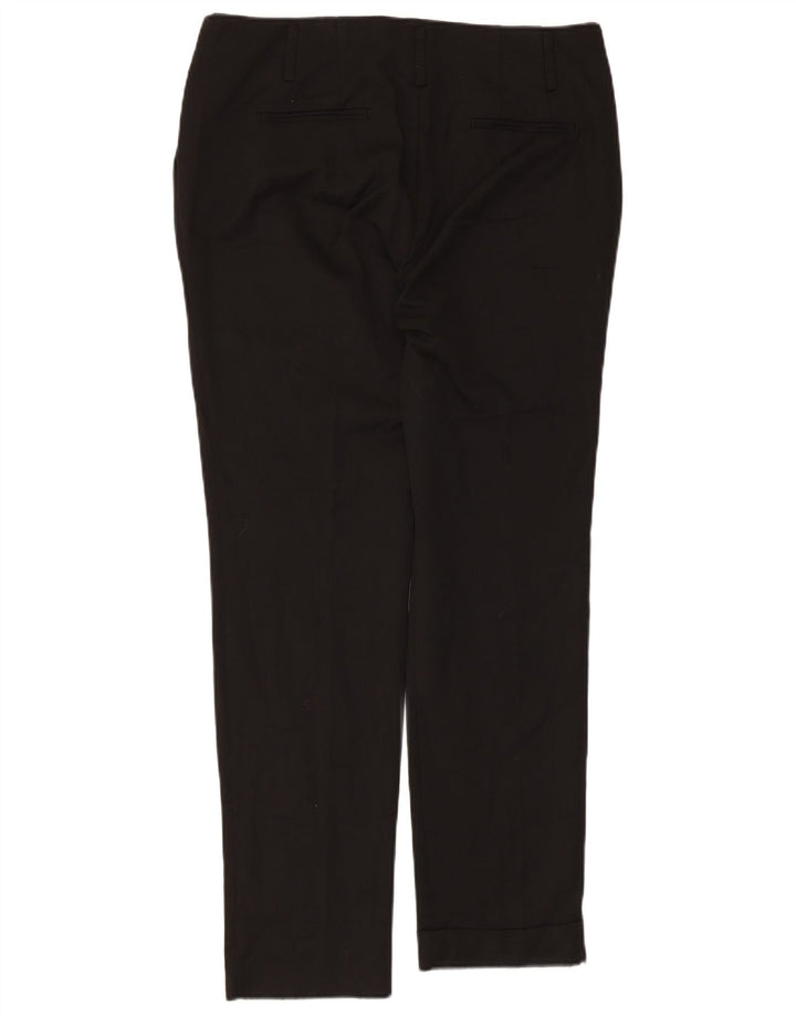 Zara Mujer Pantalón Chino Slim Grande W34 L30 Negro