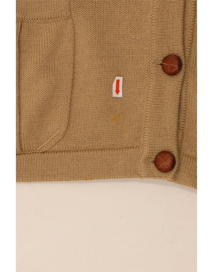 LUISA SPAGNOLI Suéter cárdigan para mujer Reino Unido 14 Lana beige grande