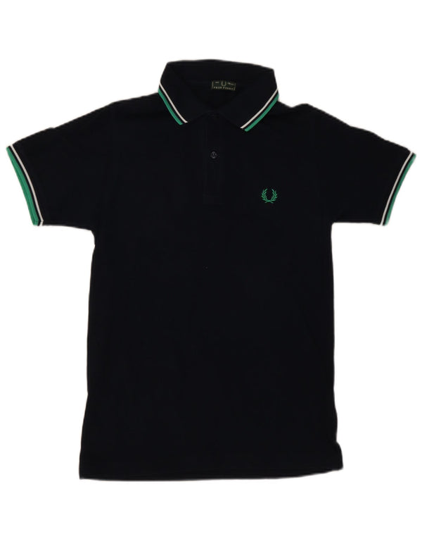 Fred Perry Polo para niño 13-14 años Azul Marino Algodón