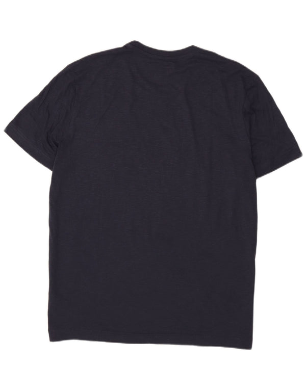 Lotto Camiseta gráfica para hombre Top 3XL Azul marino Poliéster