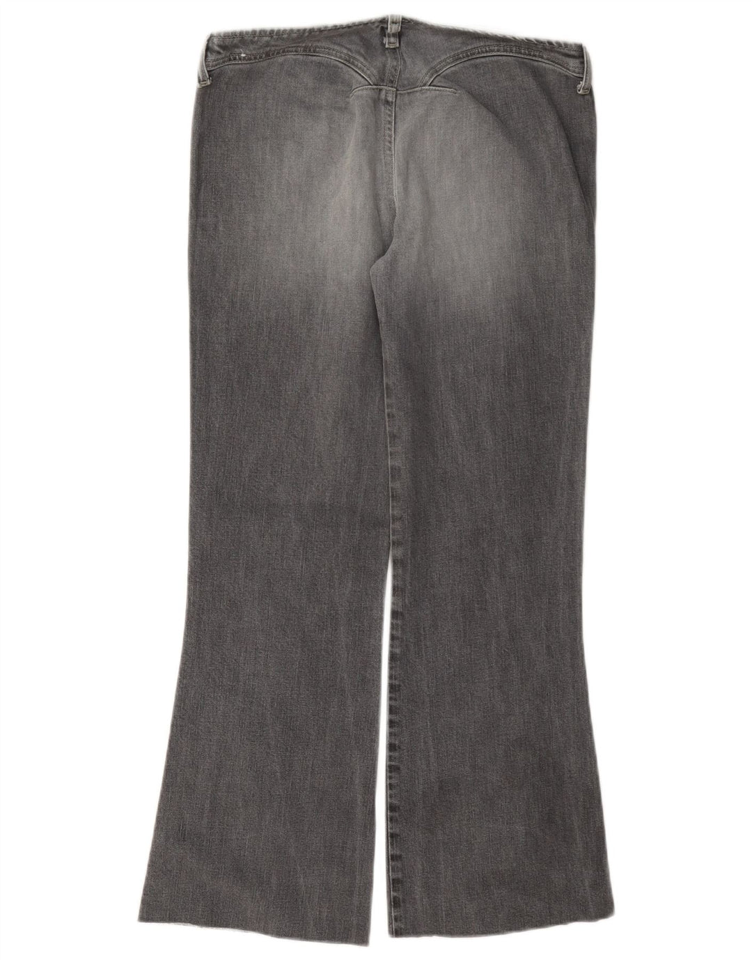 Vaqueros Acampanados Diesel Mujer W26 L27 Algodón Gris