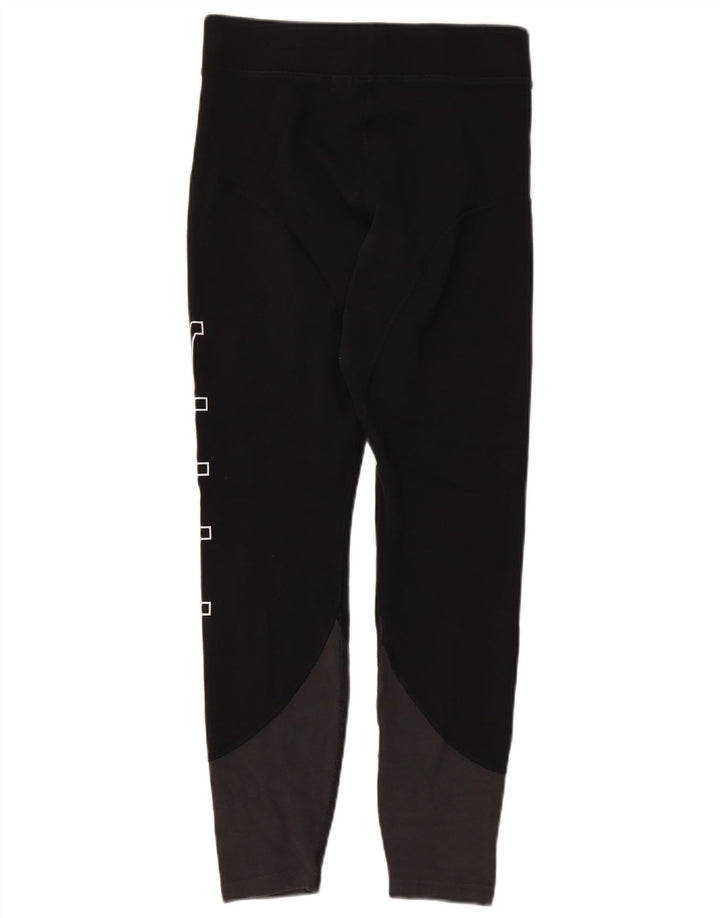 Nike Leggings gráficos para mujer UK 40 Mediano Negro Colorblock Algodón