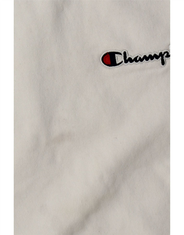 Champion Sudadera extragrande para mujer UK 6 XS Algodón blanco