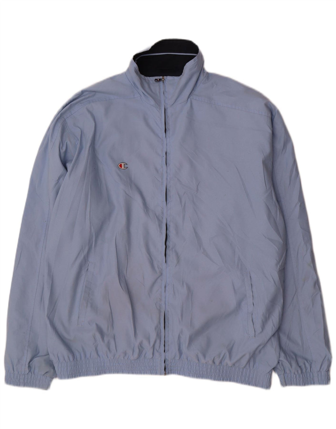 CHAMPION Chaqueta superior de chándal para hombre XL Poliéster azul