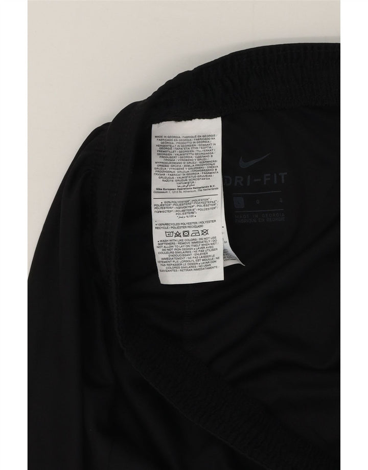 Nike Dri Fit - Pantalones cortos deportivos para hombre (poliéster), color negro