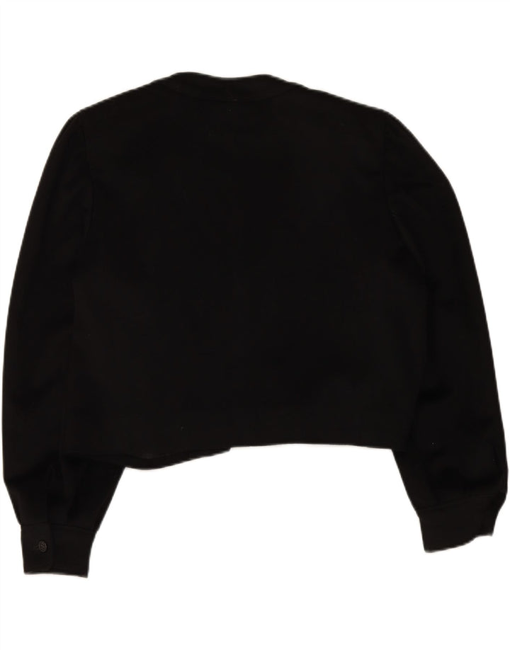 CADETTE Womens Bolero Jacket IT 42 Medium Black