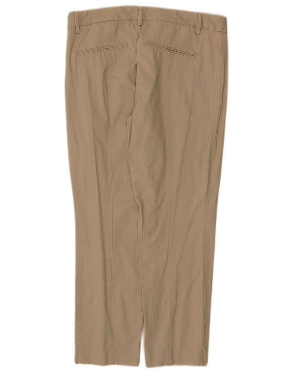 Gap Pantalones cortos ajustados para mujer UK 10 Small W30 L25 Algodón beige