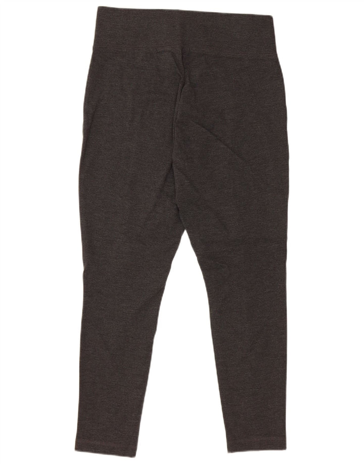 Marks & Spencer Leggings cortos para mujer UK 42 Viscosa gris medio