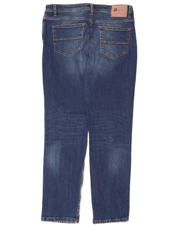 Dack's Jeans ajustados para hombre IT 50 Large W32 L30 Algodón azul