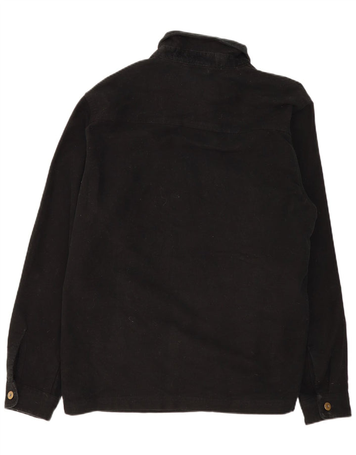 SUPERDRY Chaqueta bomber para hombre UK 40 Large Algodón negro