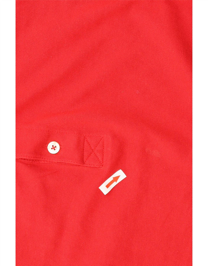 Kappa Polo Hombre Grande Rayas Rojas