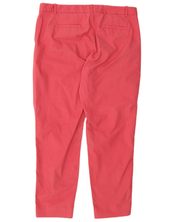 Marks & Spencer Pantalones chinos de cintura alta para mujer UK 18 XL W36 L26 Rosa