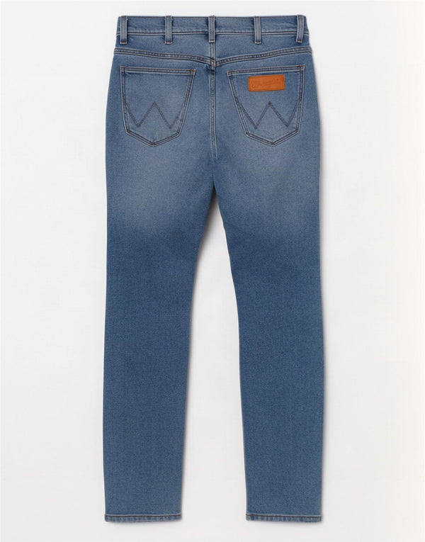 Vaqueros Wrangler Hombre Larston Slim W28 L32 Algodón Azul