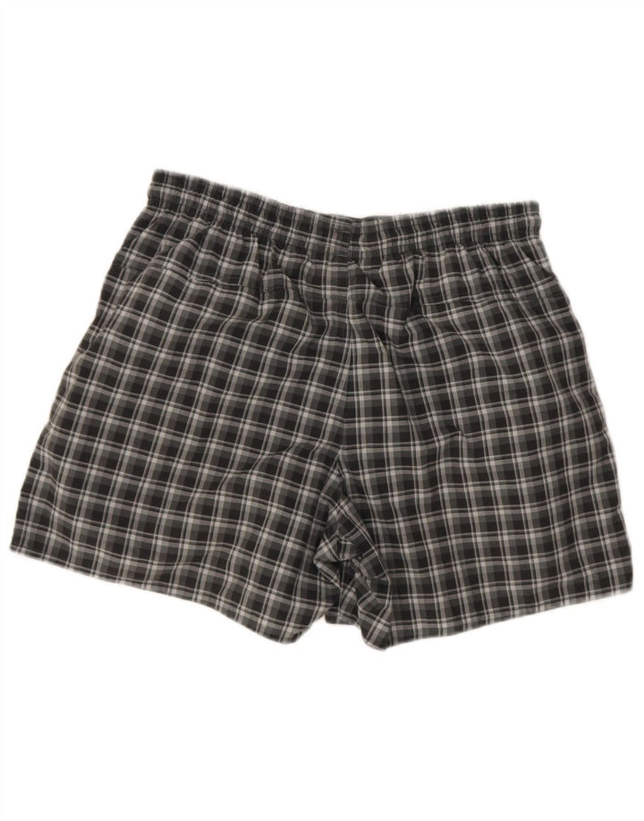 Bañador Adidas Hombre Gris Medio A Cuadros Poliéster