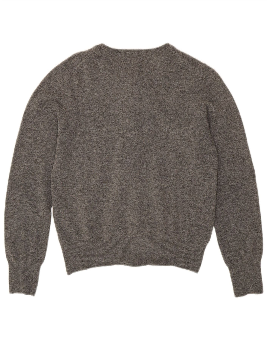 GANT Suéter tipo cárdigan para mujer UK 10 Small Grey Wool