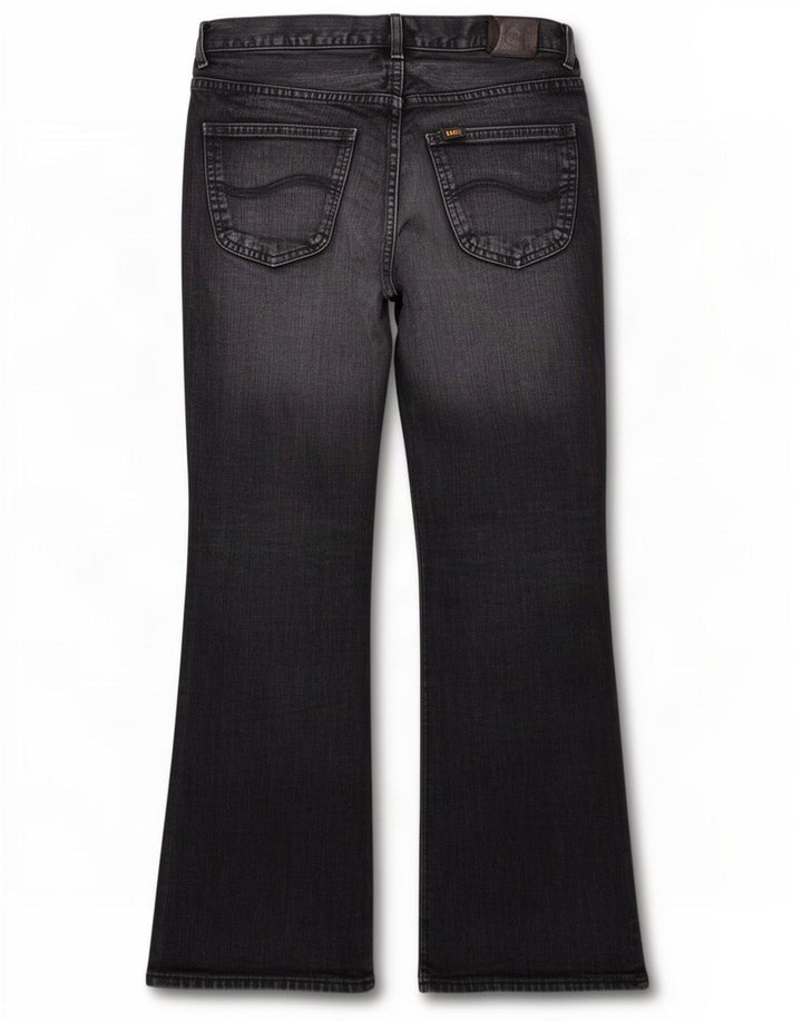 Lee Vaqueros Denver Bootcut para Hombre W34 L30 Algodón Negro