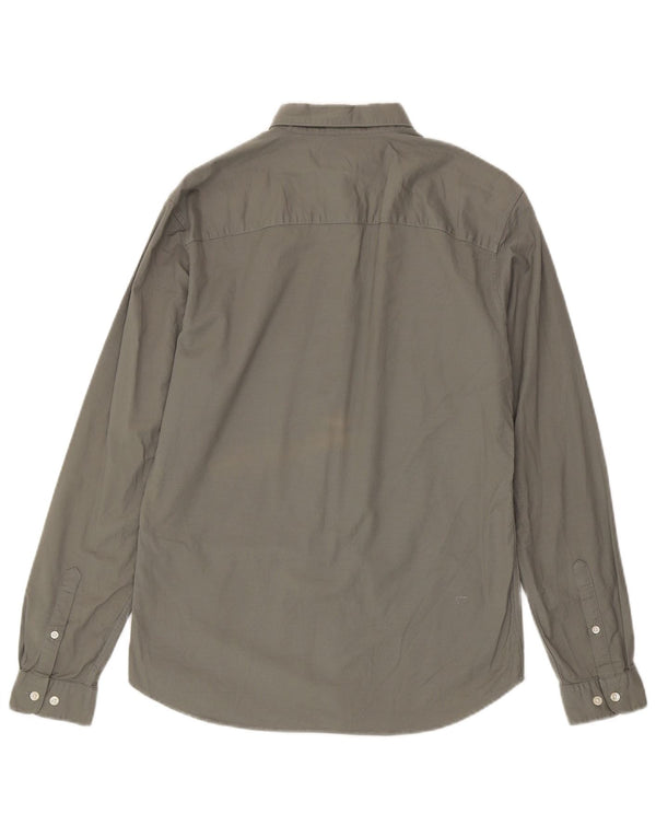 Camisa Jack & Jones Hombre Small Gris Algodón