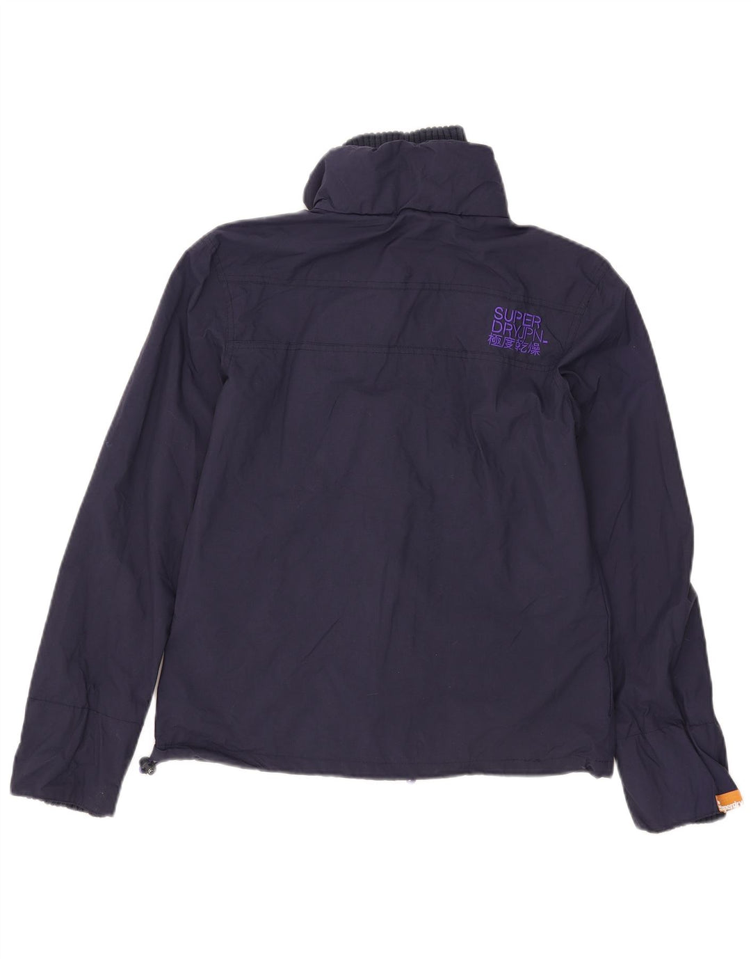 Superdry Chaqueta Cortavientos The Windcheater para Mujer UK 40 Small Azul Marino