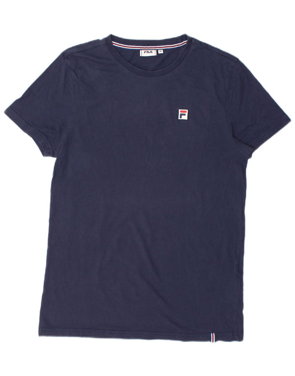 Fila Camiseta Hombre Top Medium Azul Marino Algodón
