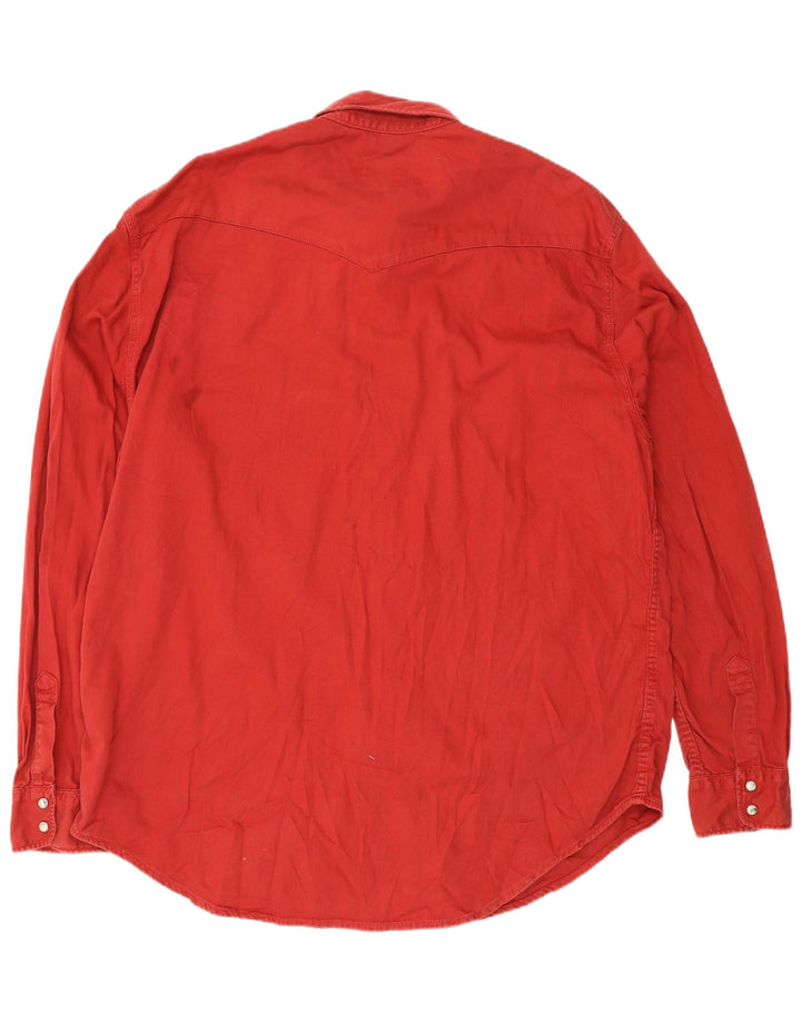Camisa Levi's Hombre 2XL Algodón Rojo