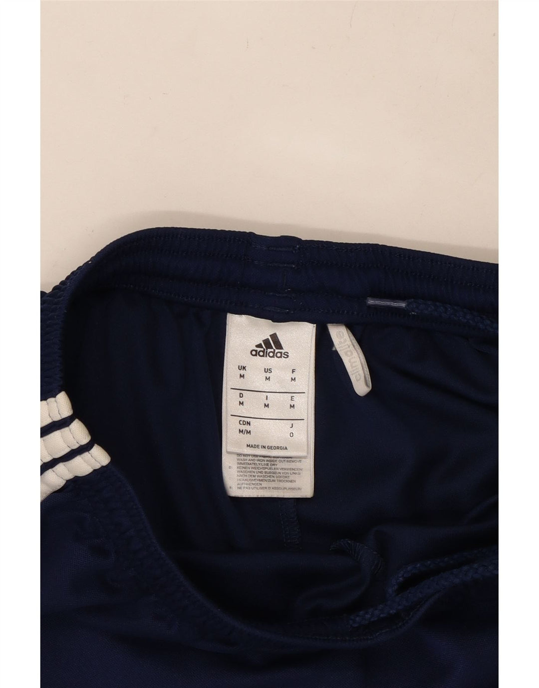 Pantalones cortos deportivos NIKE Climalite para hombre Poliéster azul marino mediano