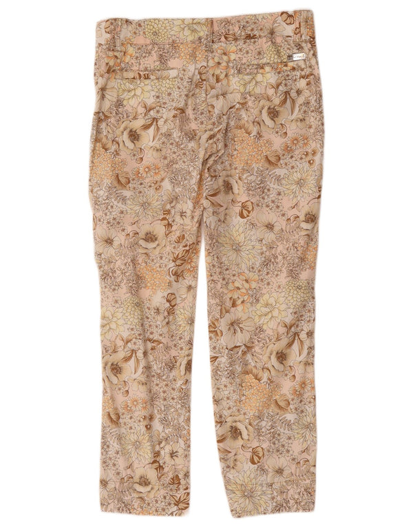 Conte of Florence Pantalones cortos para mujer IT 42 Medium W30 L25 Pink Floral
